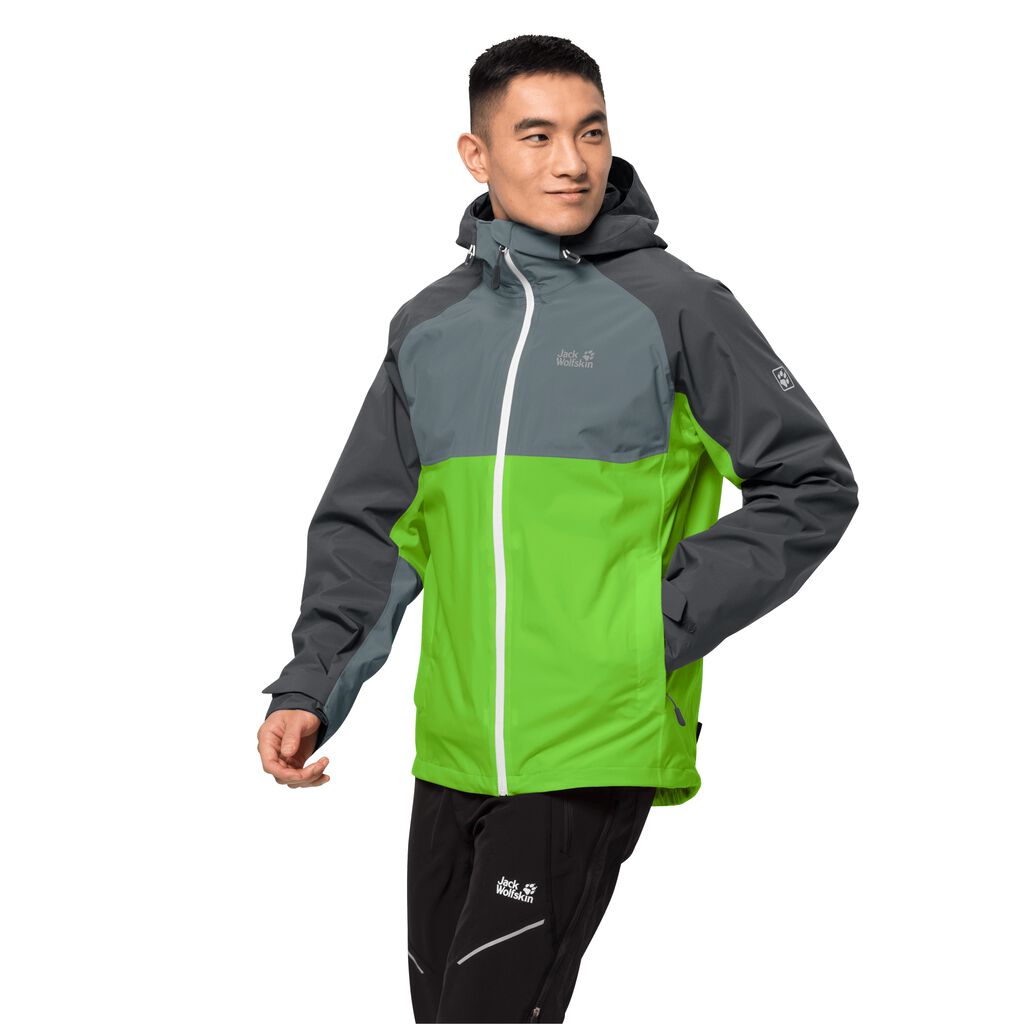 Jack Wolfskin MOUNT ISA Vestes Homme Vert - YVROGQD-93